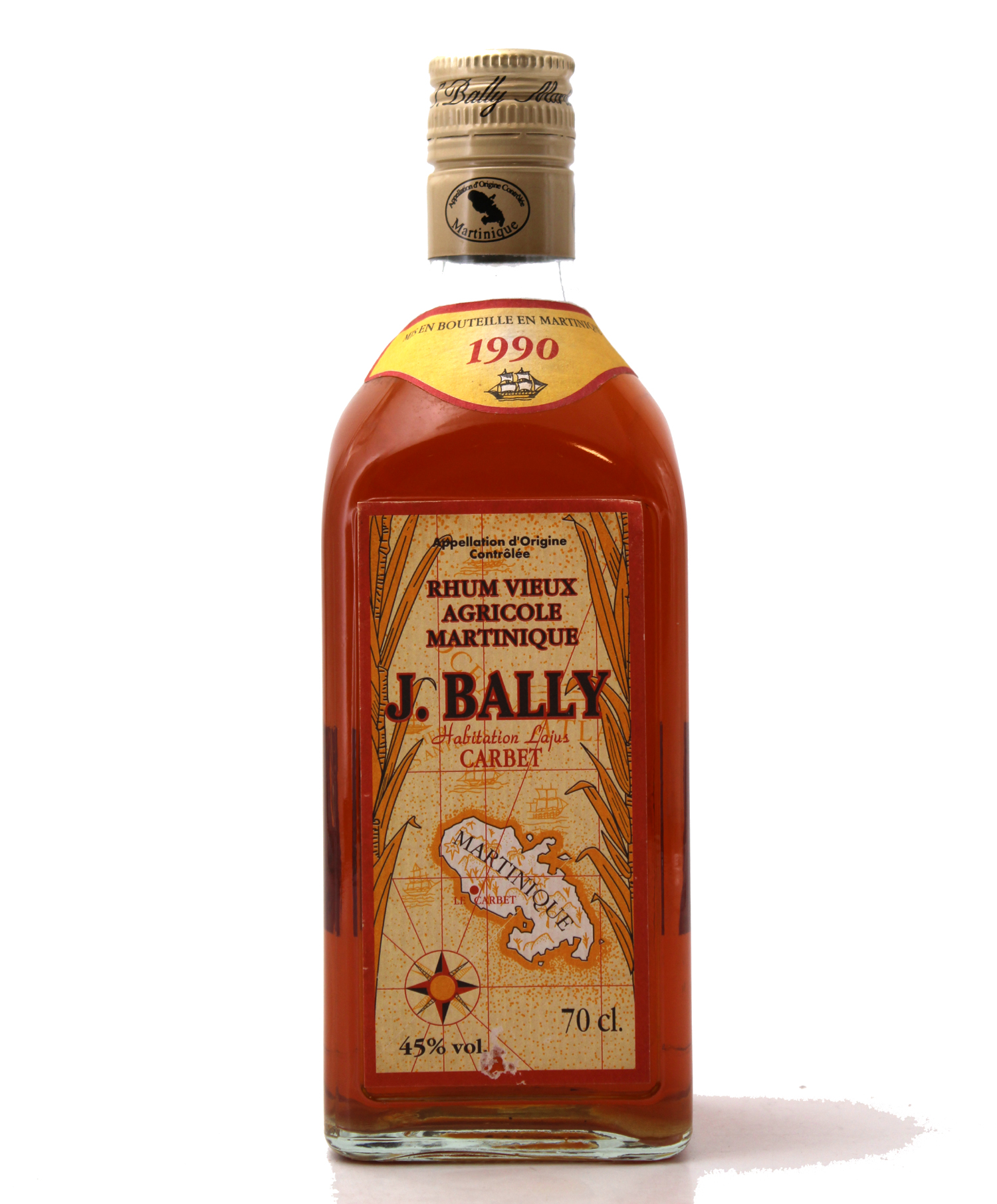 Rhum J. Bally Millésime 1990