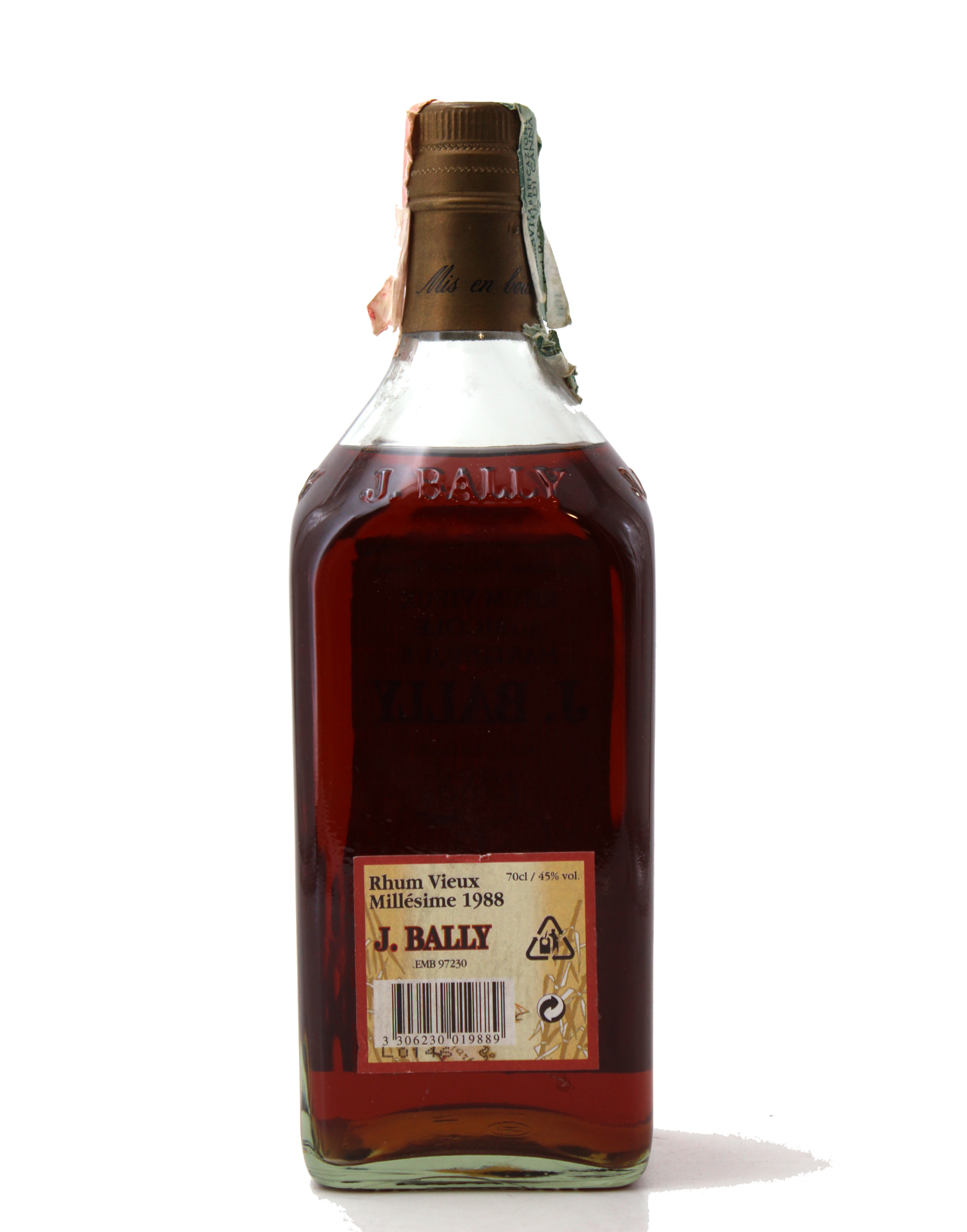 Rhum J. Bally Millésime 88