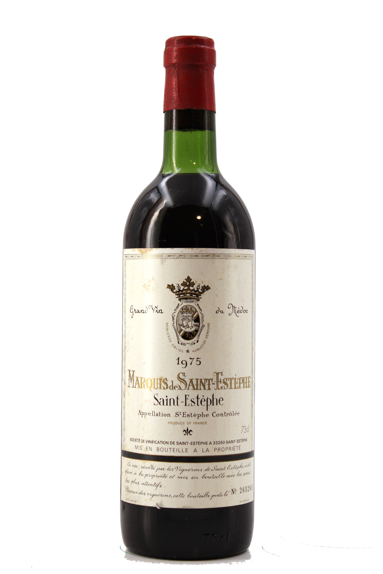 Marquis de Saint Estephe 1975