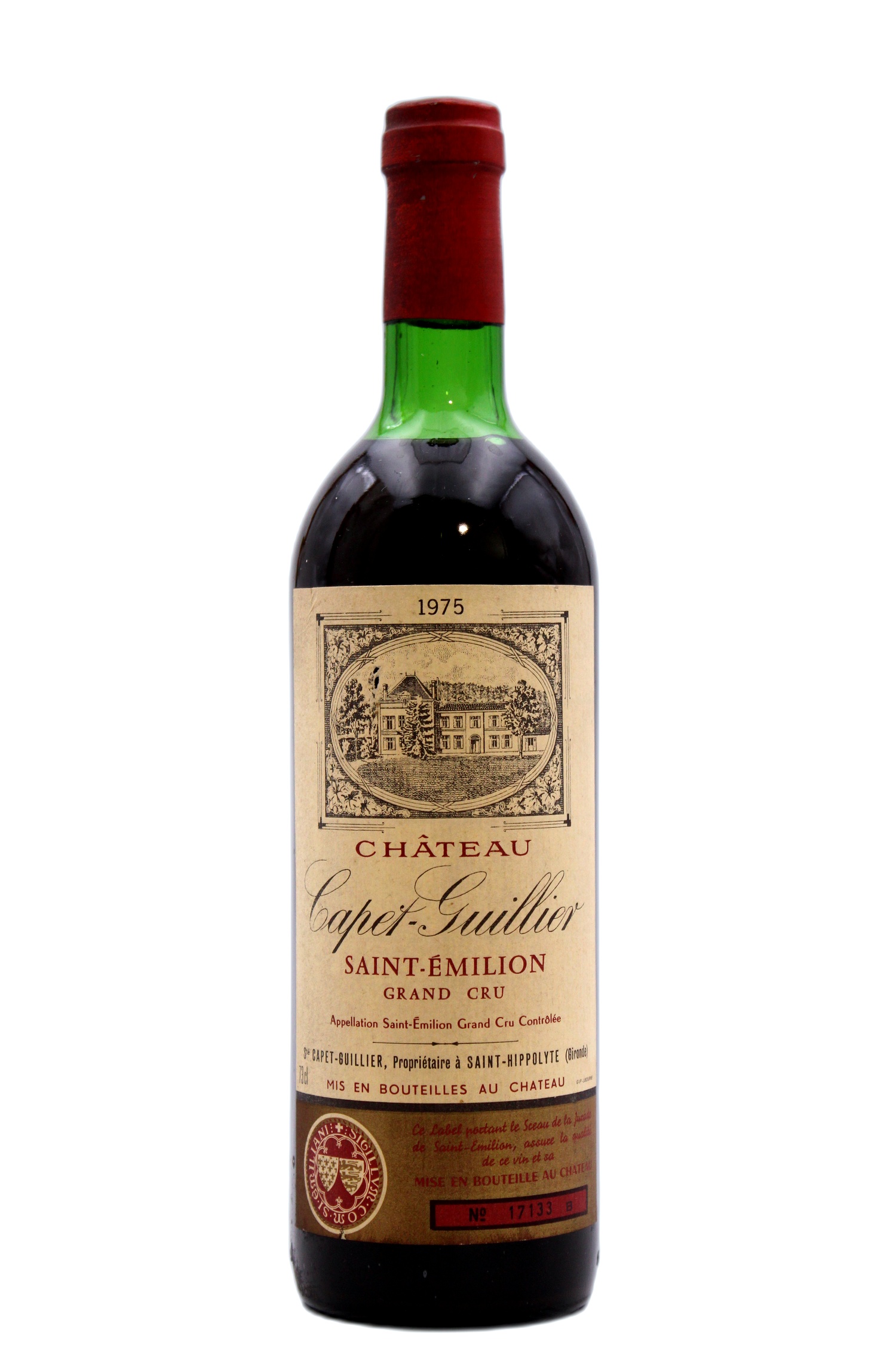 Chateau Capet-Guillier 1975_detoure