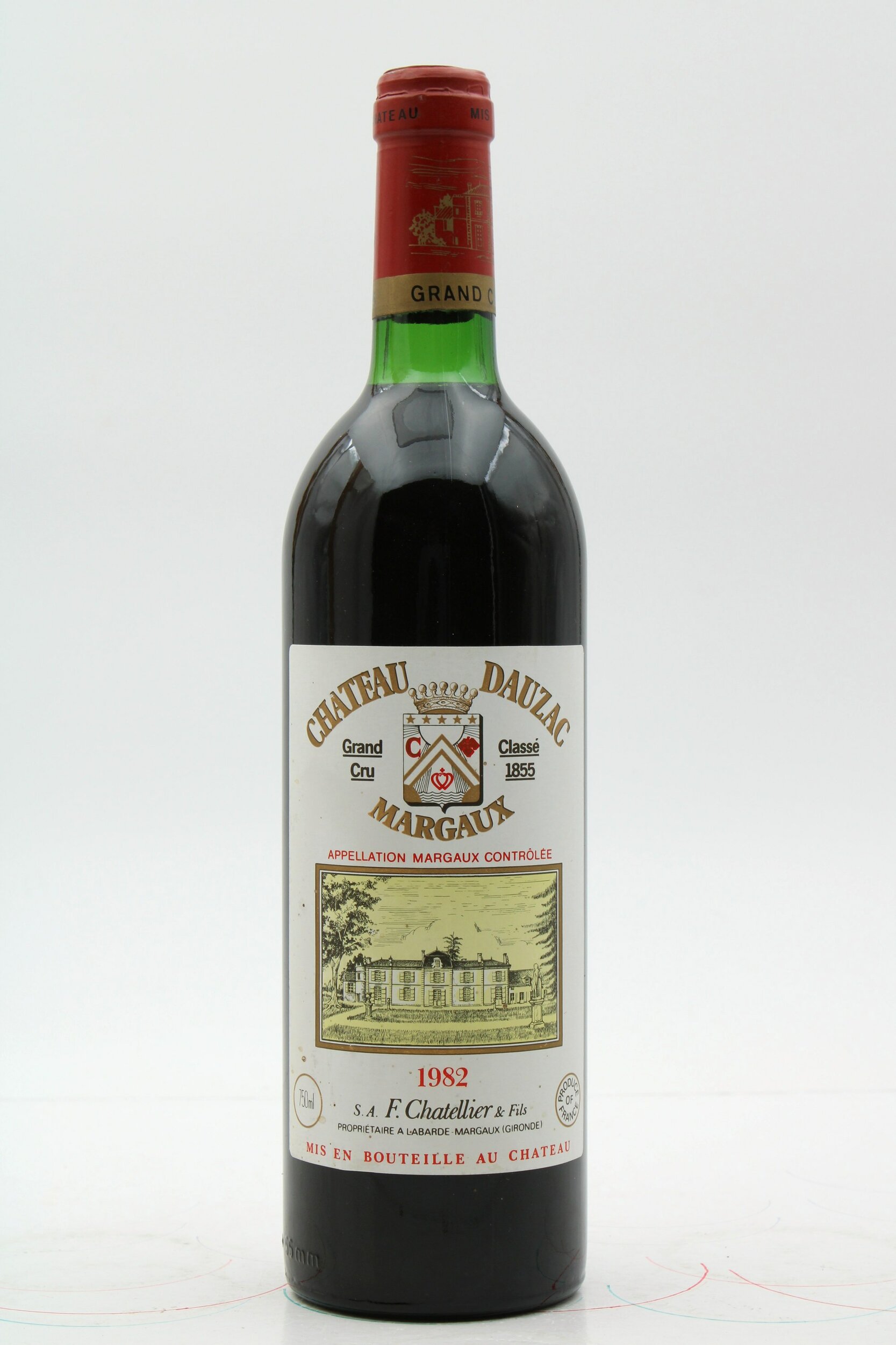 vue du vin Château Dauzac