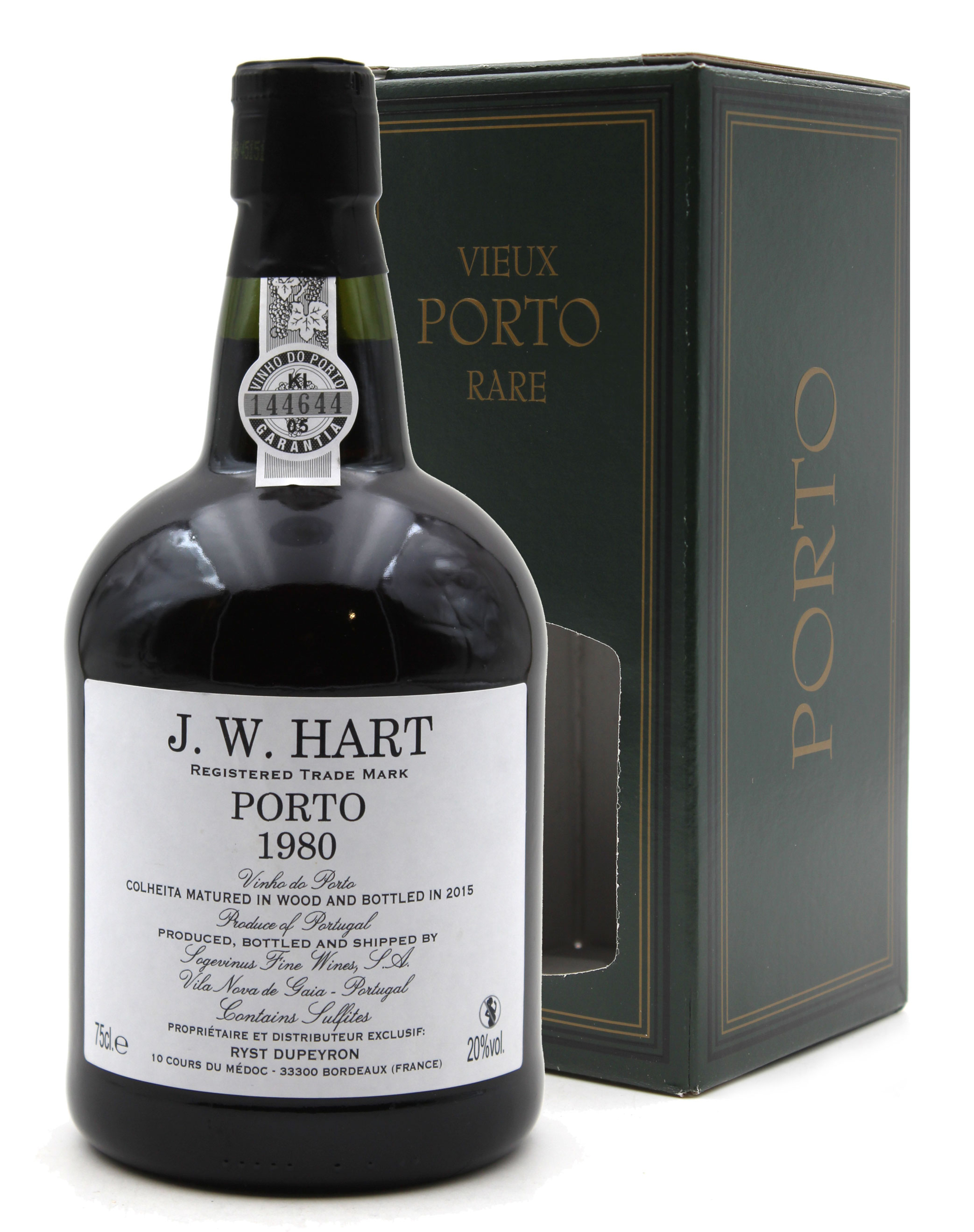 Porto  J.W. Hart 1980 - 75cl