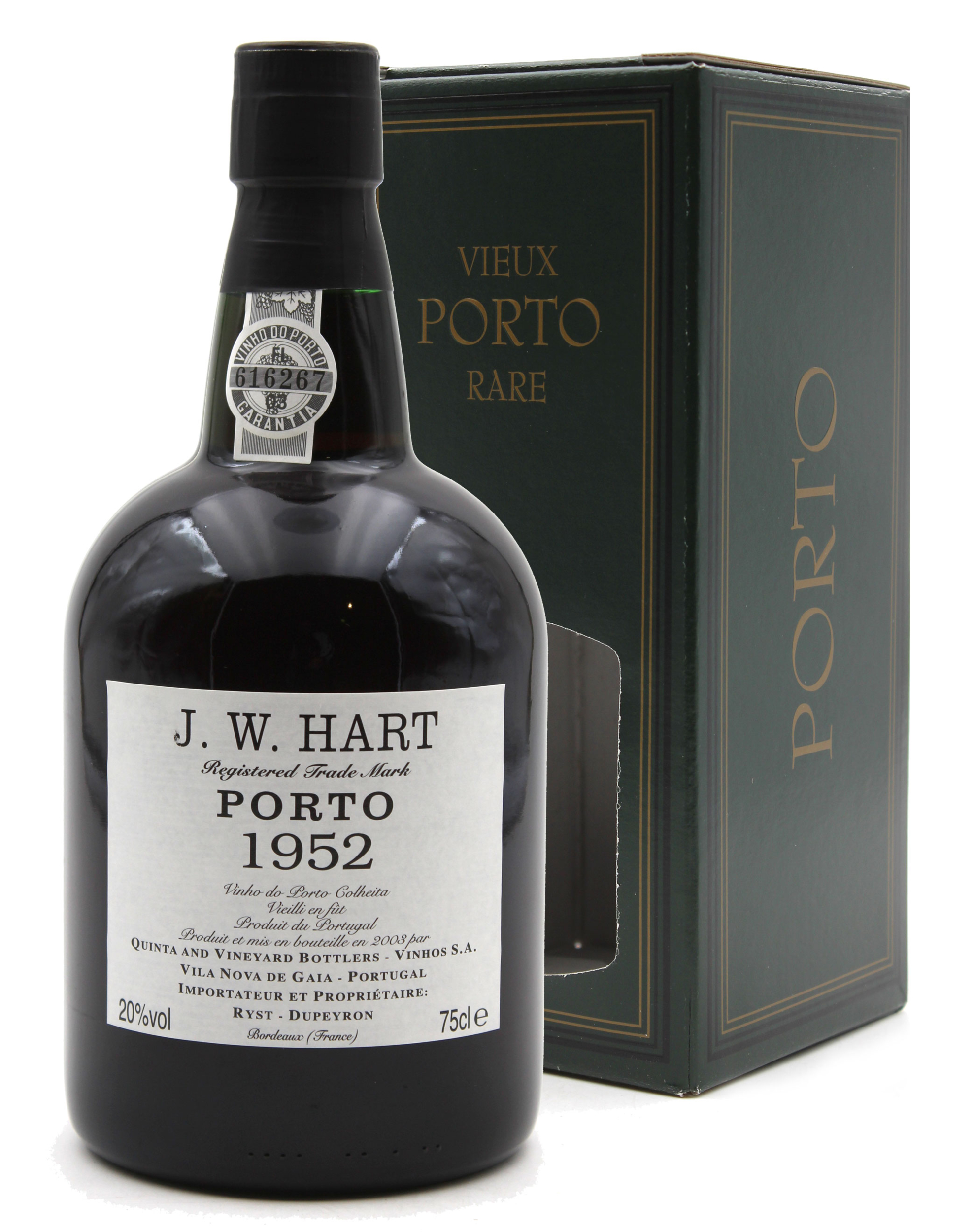 Porto JW Hart 1952 - 75cl