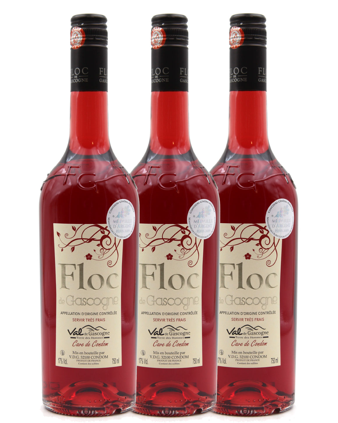 Floc de Gascogne Rosé - 3x75cl