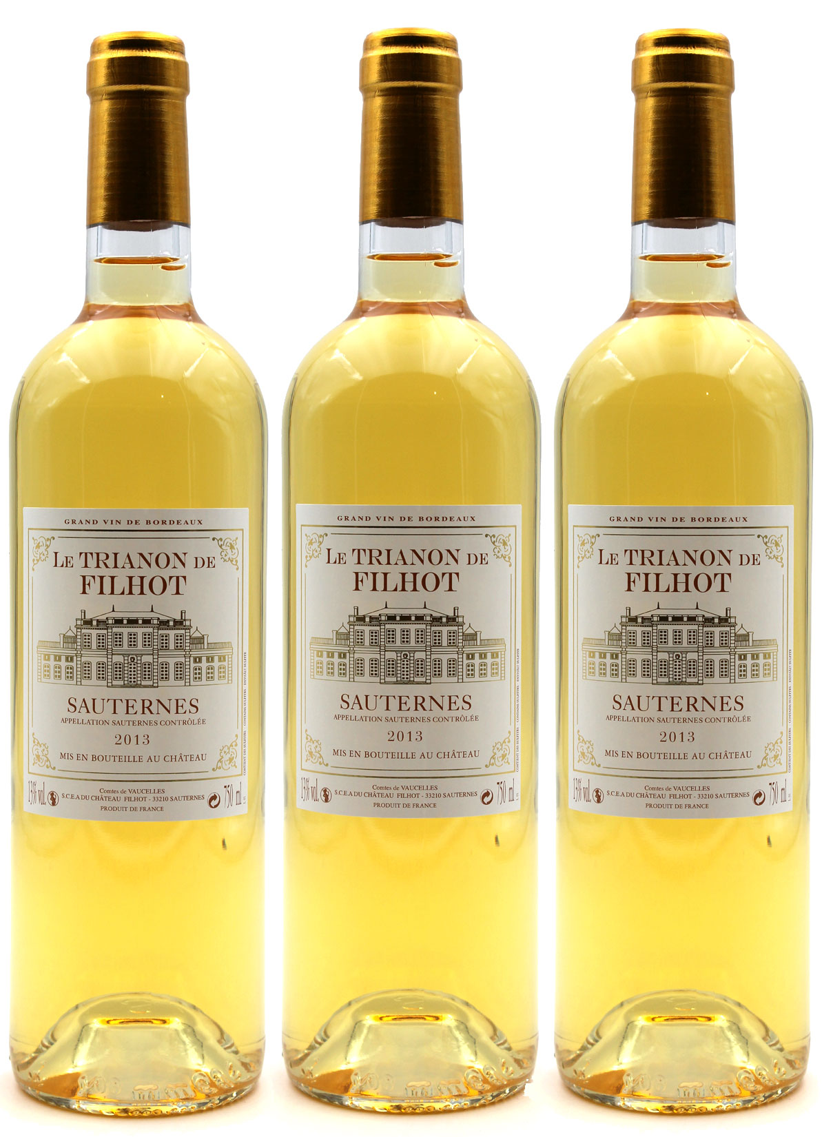 Le Trianon de Filhot 2013 - Vin Blanc - 75cl - AOC Sauternes