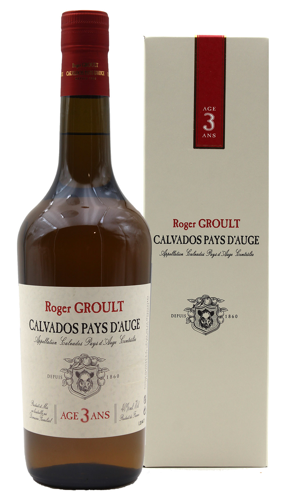 Calvados Roger Groult 3 ans - 70cl