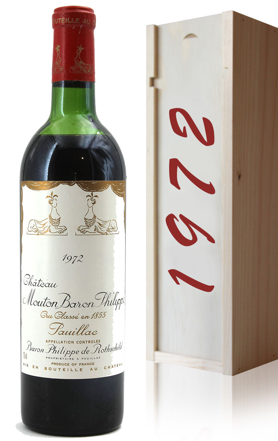 Mouton Baron 1972 ME gift