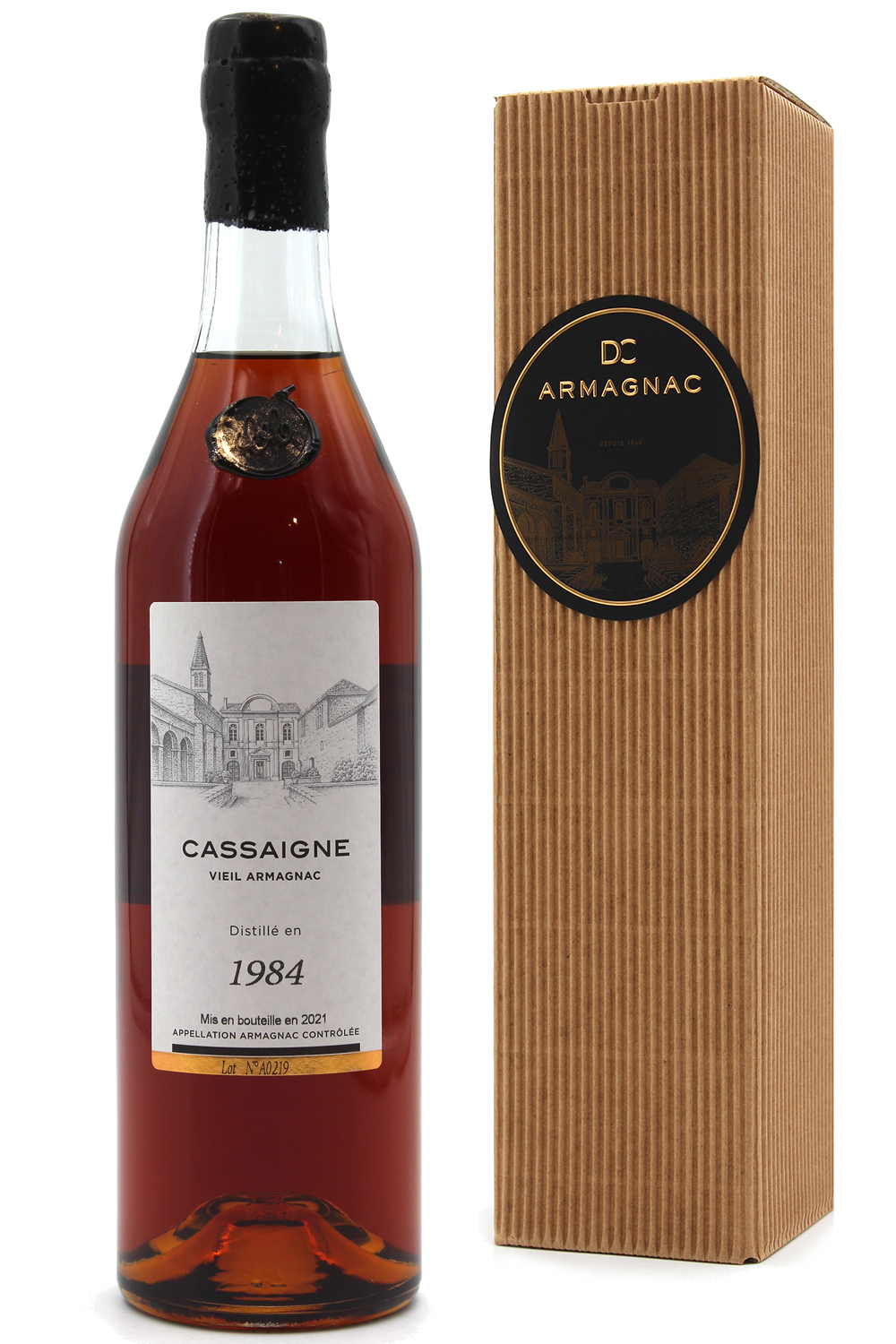 Armagnac cassaigne 1984
