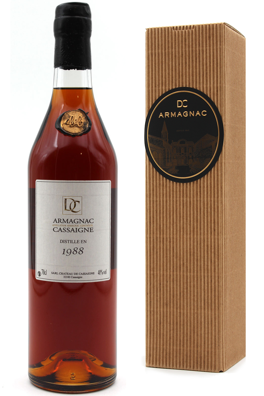 Armagnac cassaigne 1988