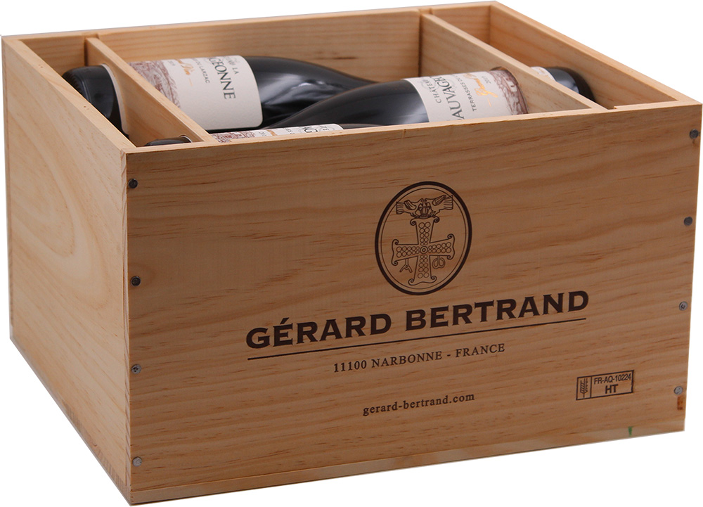 Château la Sauvageonne 2019 Rouge caisse de 6 bouteilles - Gérard Bertrand