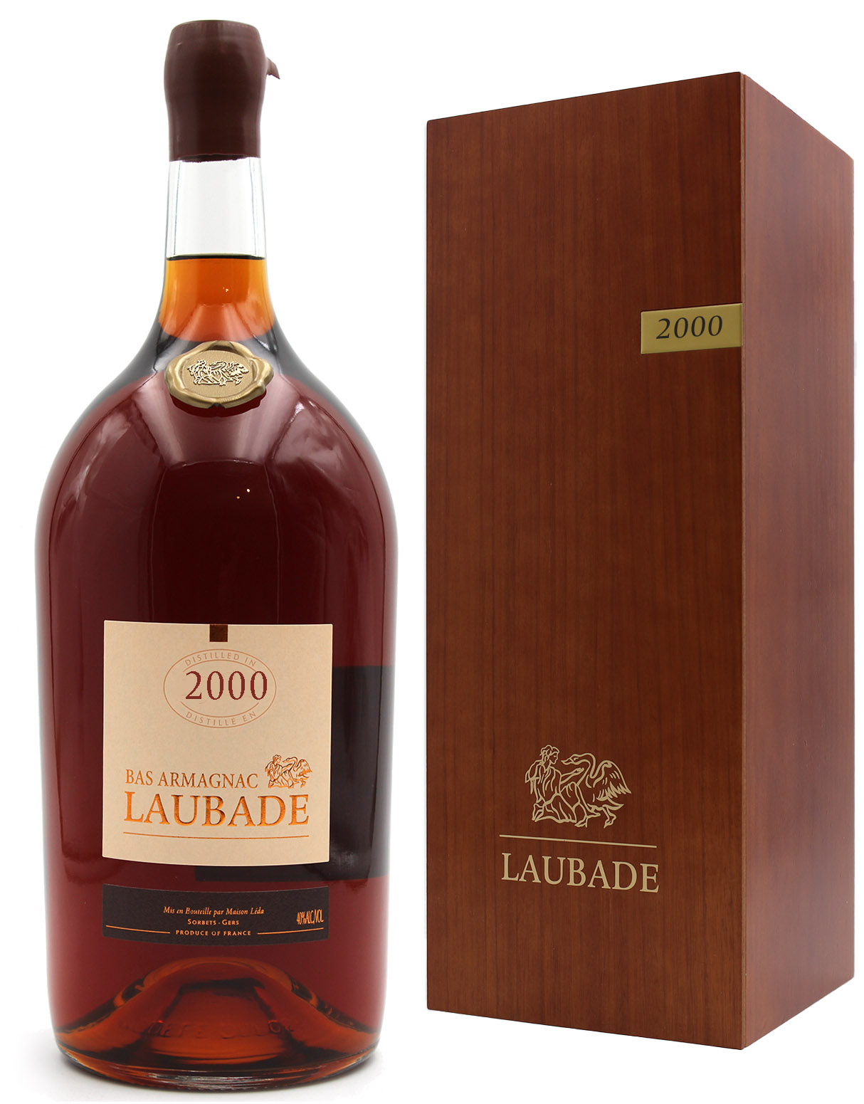 Armagnac Laubade 2000 - Pot Gascon - 250cl