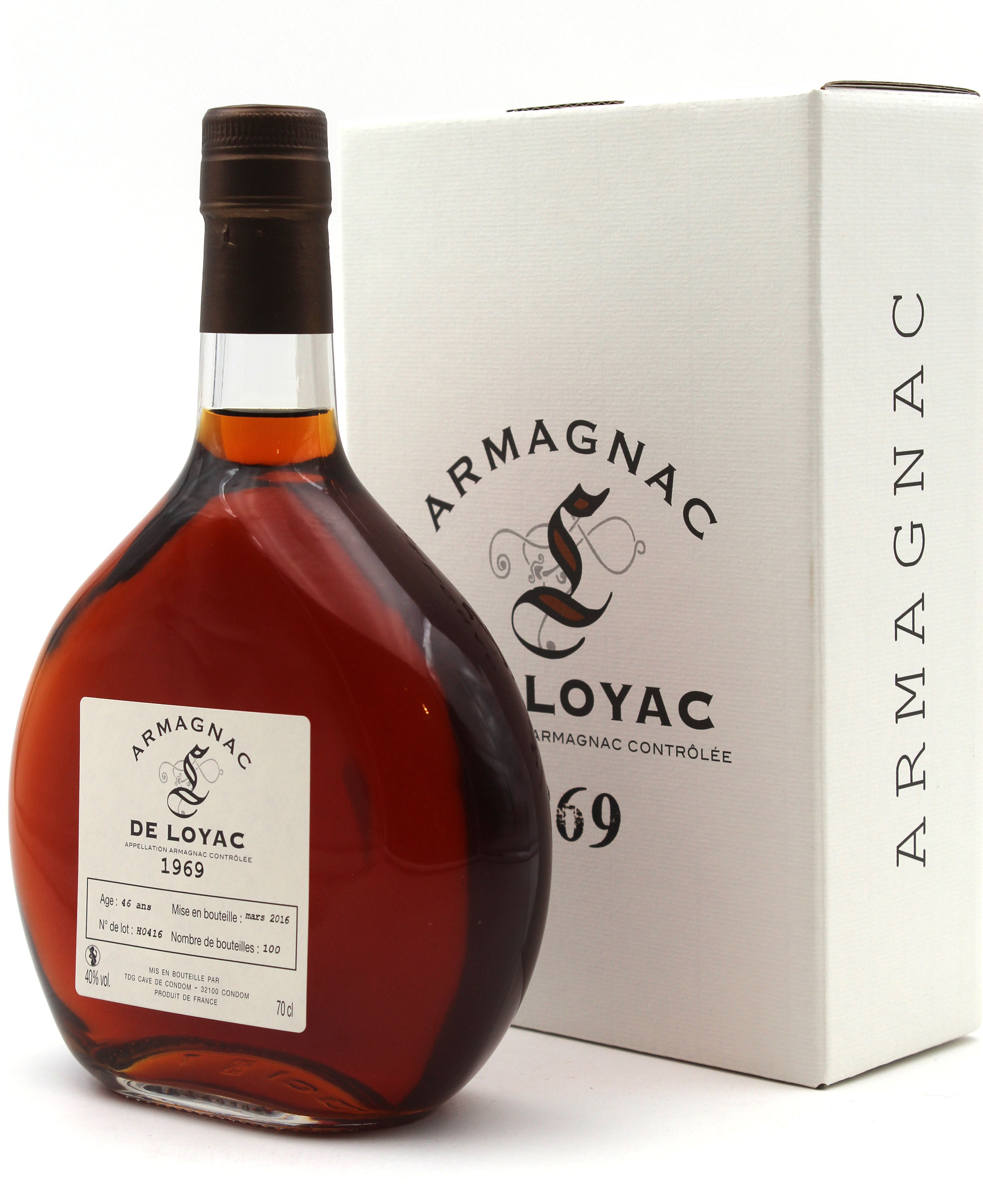 Armagnac De Loyac Millésime 1969 - 70CL