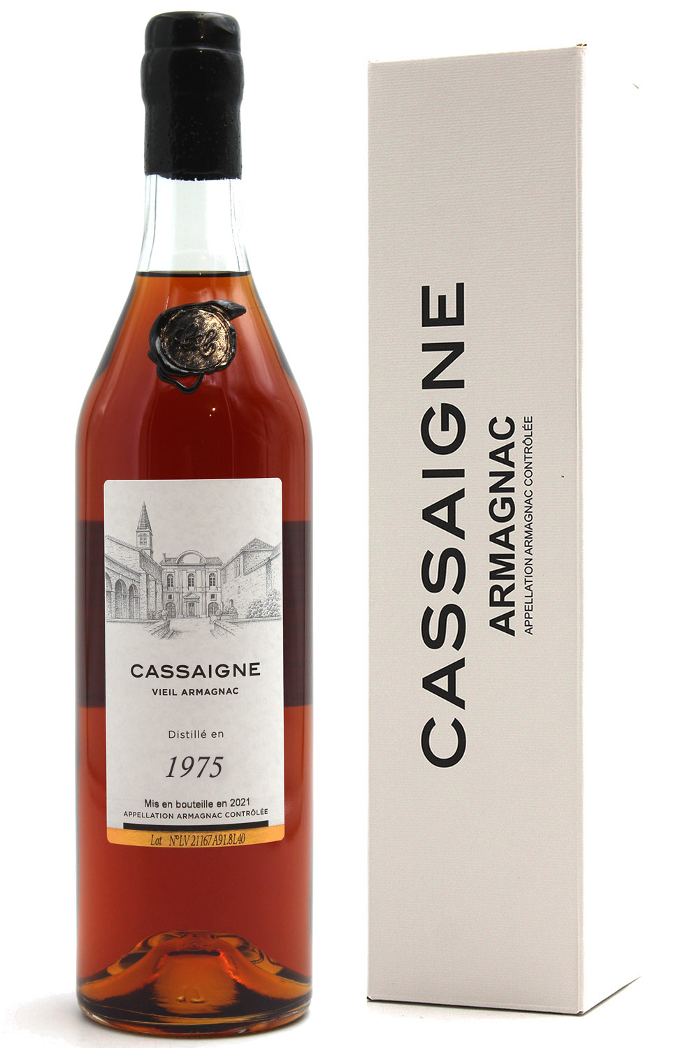 Armagnac Château De Cassaigne - Millésime 1975 - 70cl