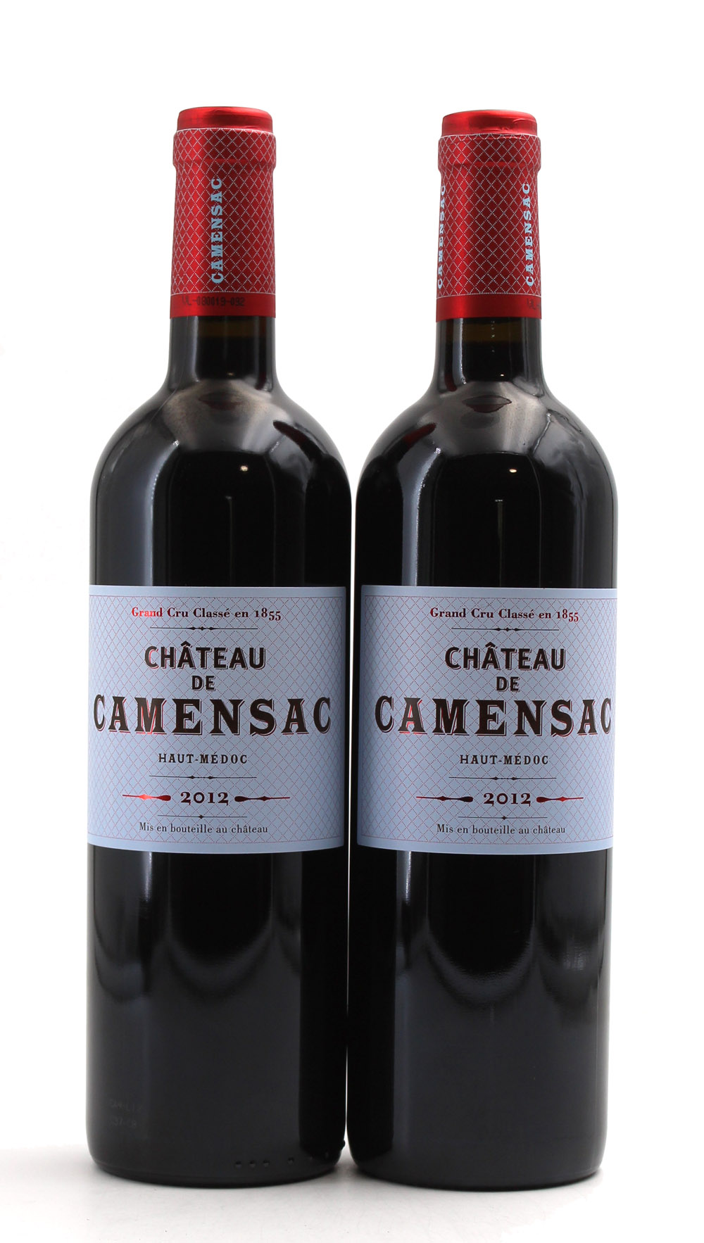 Château Camensac 2012 - 2 bouteilles 75cl - AOC Haut-Médoc