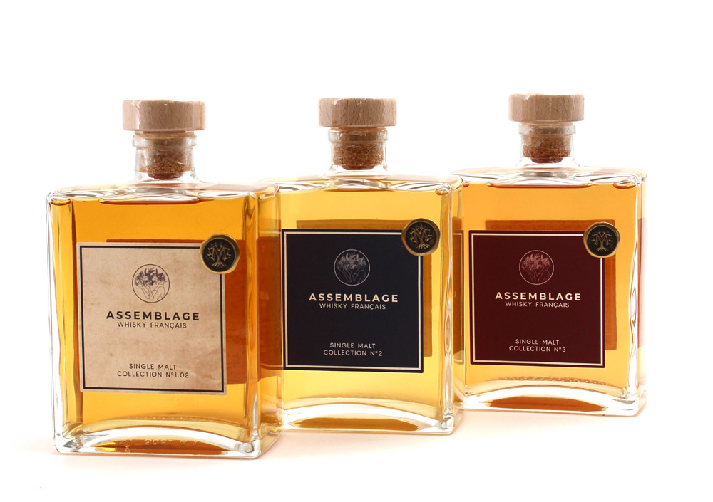 Collection Whisky Assemblage N° 1 - 2 - 3 Maison Mounicq - 50cl