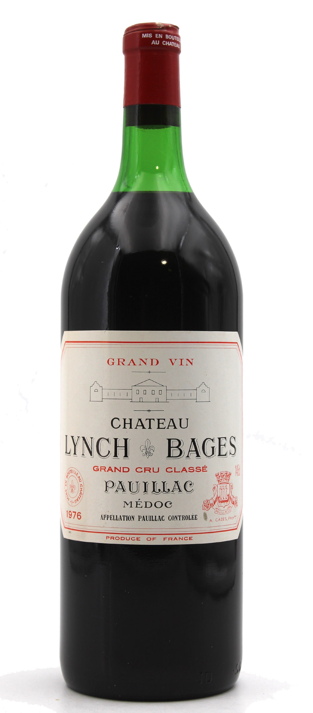Château Lynch Bages 1976 Magnum 150cl AOC Pauillac