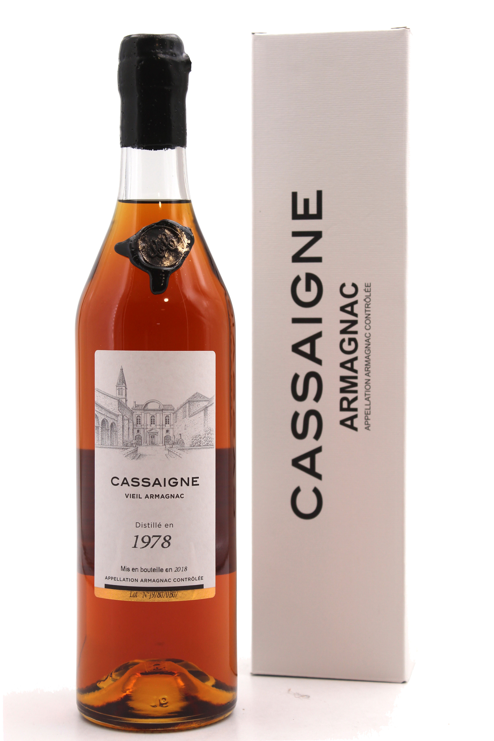 Armagnac Cassaigne Millésime 1978 - 70cl