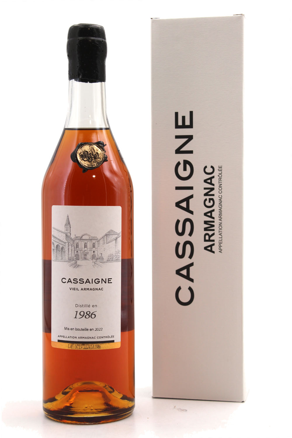 Armagnac Château De Cassaigne 1986 - 70cl