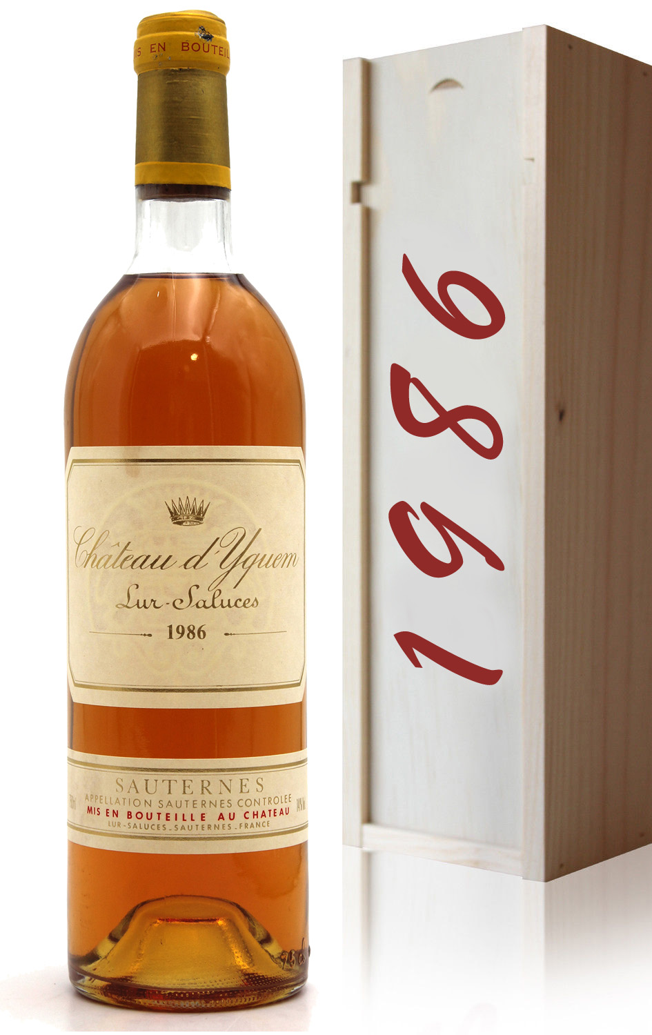 Coffret Château d'Yquem 1986