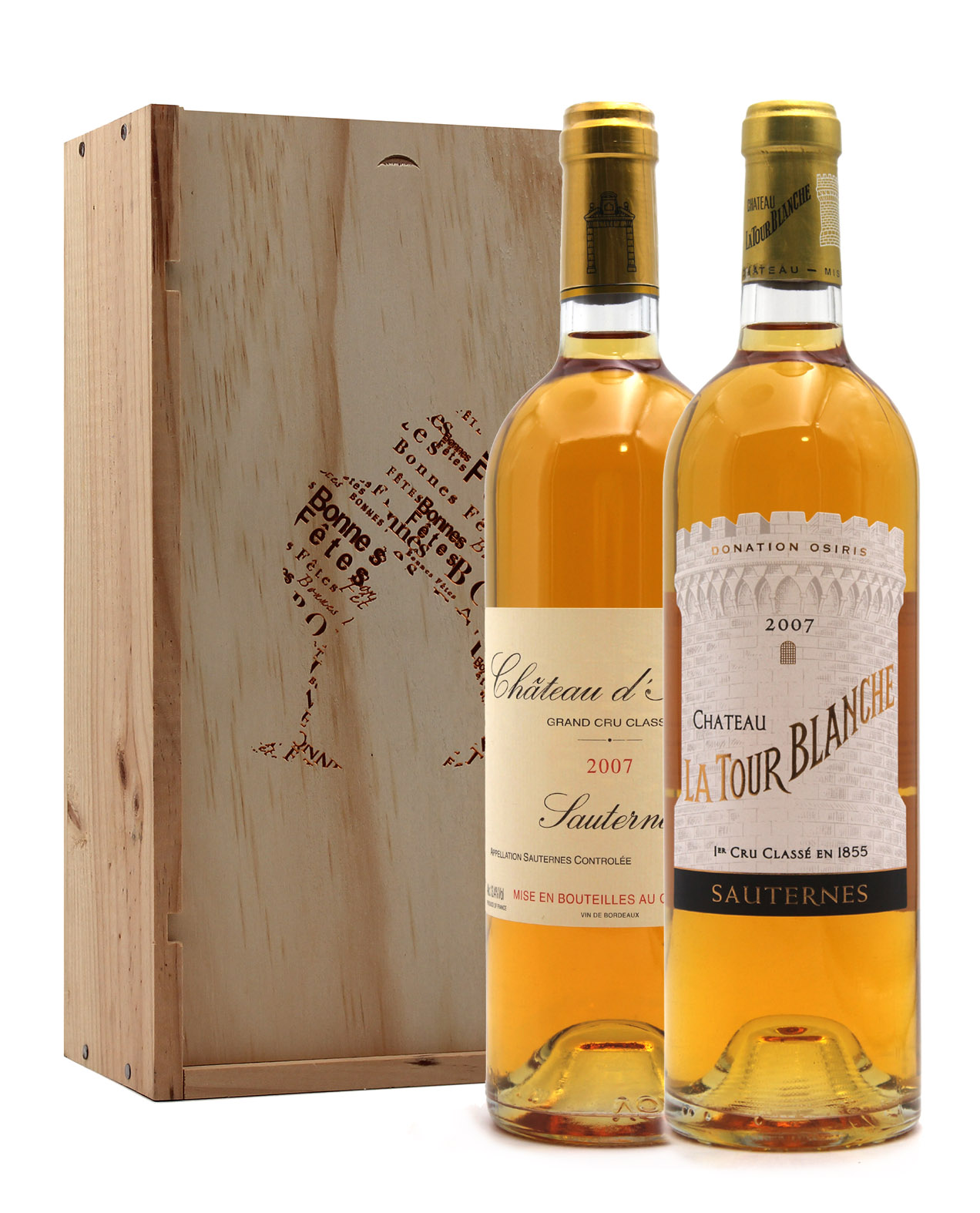 Coffret 2 Vins Sauternes 2x75cl