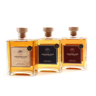 Collection Whisky Assemblage N° 1 - 2 - 3 Maison Mounicq - 50cl