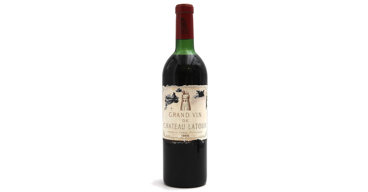 Château Latour 1968 - 75cl 1er Grand Cru Classé de Pauillac