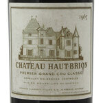 Haut Brion 1967 LABEL