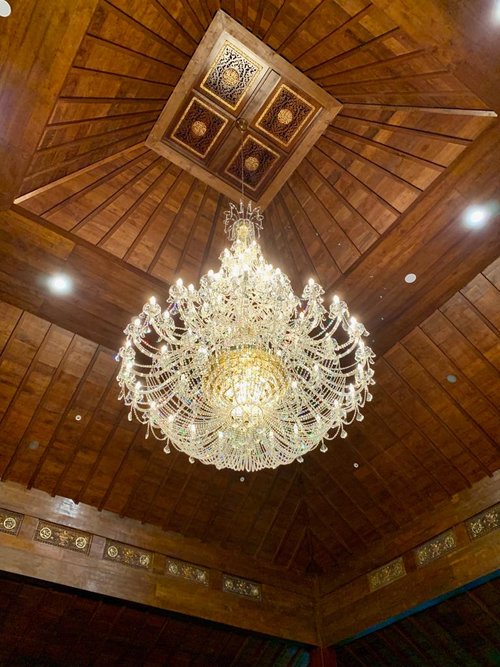 lustre cristal boheme mosquee