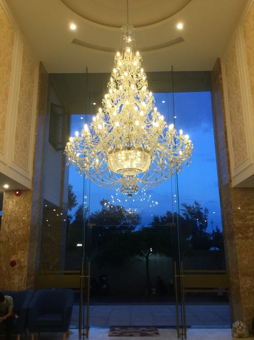 lustre cristal boheme hotel