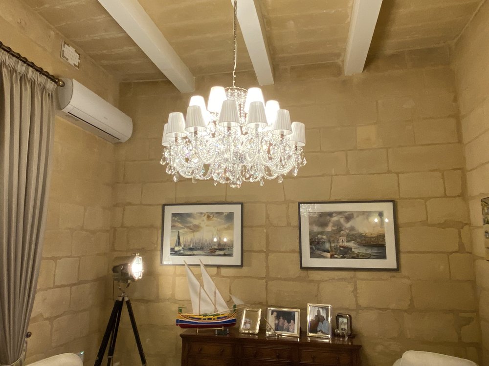 lustre cristal boheme malte