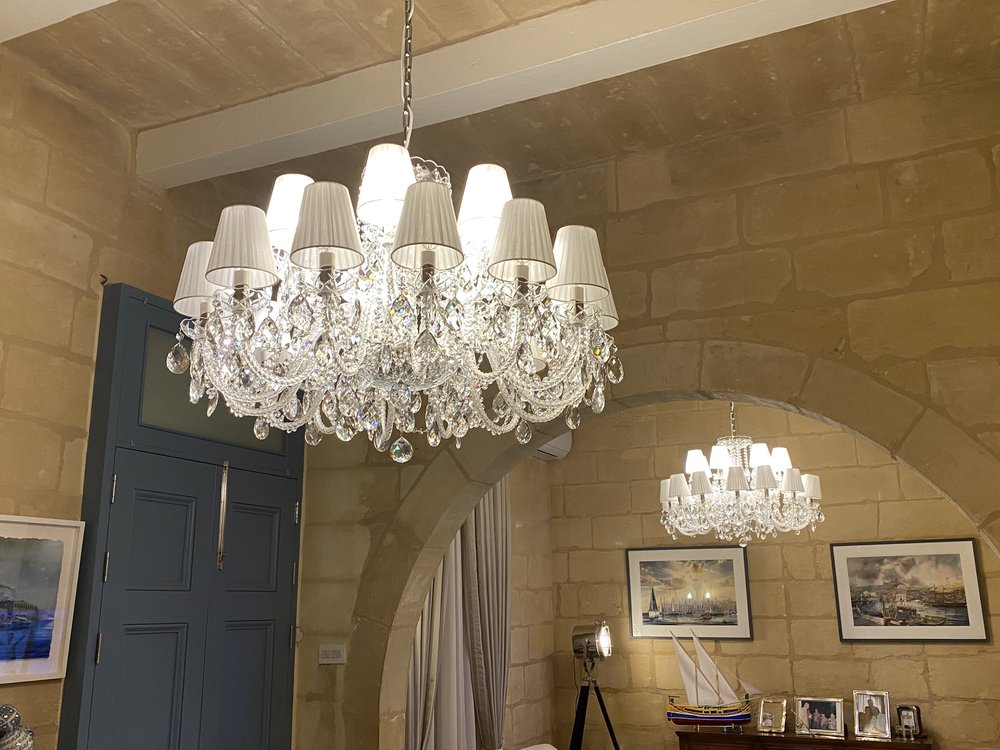 lustre cristal boheme malte a