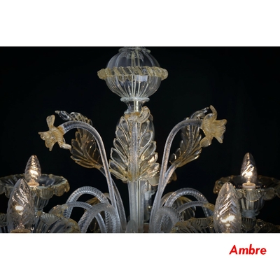 Lustre-Murano-ambre-a