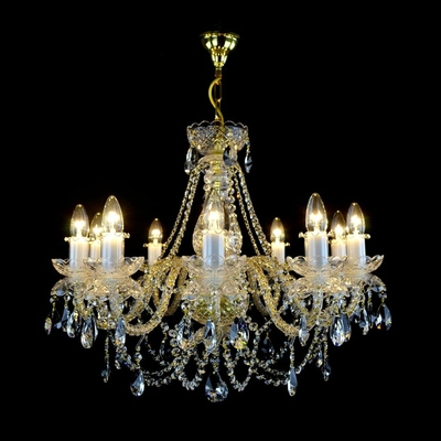 Lustre en cristal de Bohême 30% au plomb Wranovsky De Luxe