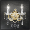 Applique baroque en cristal au plomb 24% Voltolina Lienz