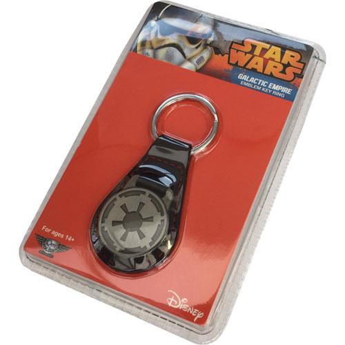 Porte clés officiel Star wars en métal symbole Empire galactique