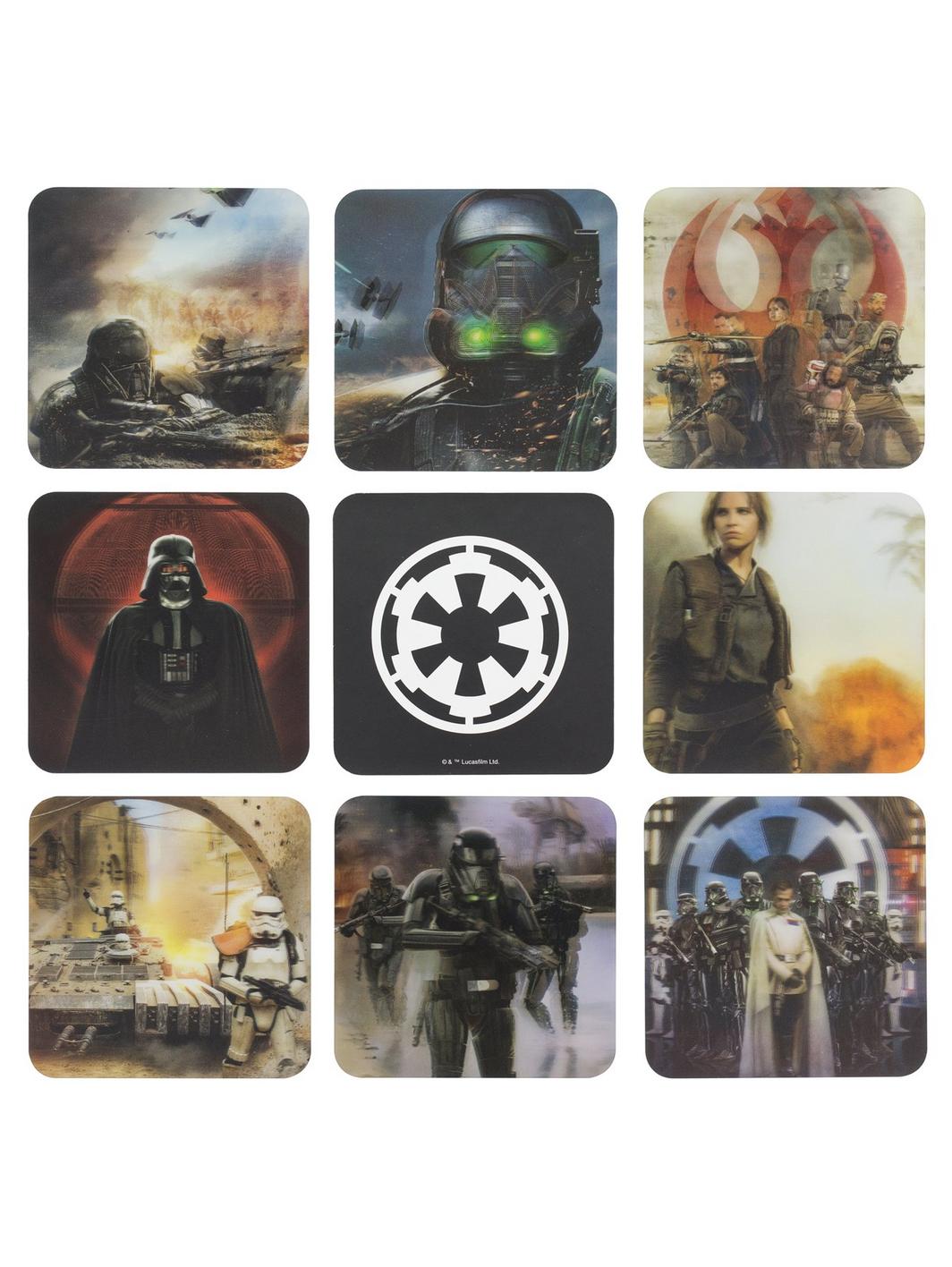 Star Wars Rogue One Pack 8 sous verres