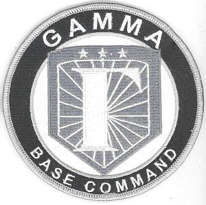 Ecusson de la base Gamma porté par les équipes dans Stargate Universe