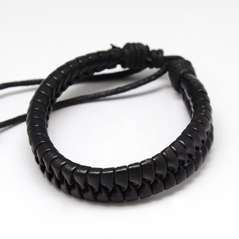 californication-bracelet-hank-moody-cuir-noir