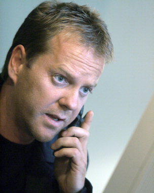 Photo officielle  Jack Bauer dans la serie 24 Heures chrono