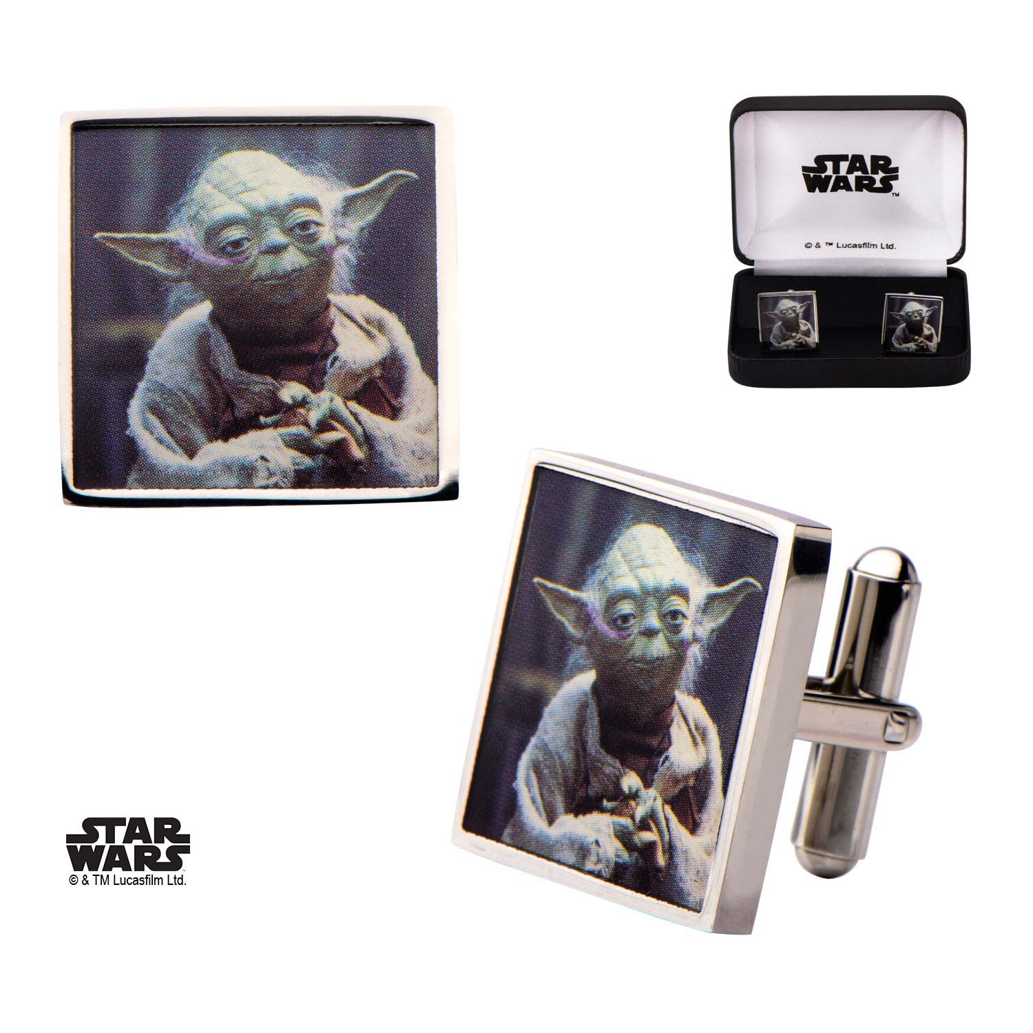 Boutons de manchette Star Wars Yoda