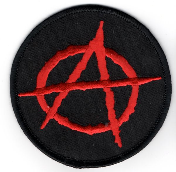 Ecusson brodé symbole Anarchie