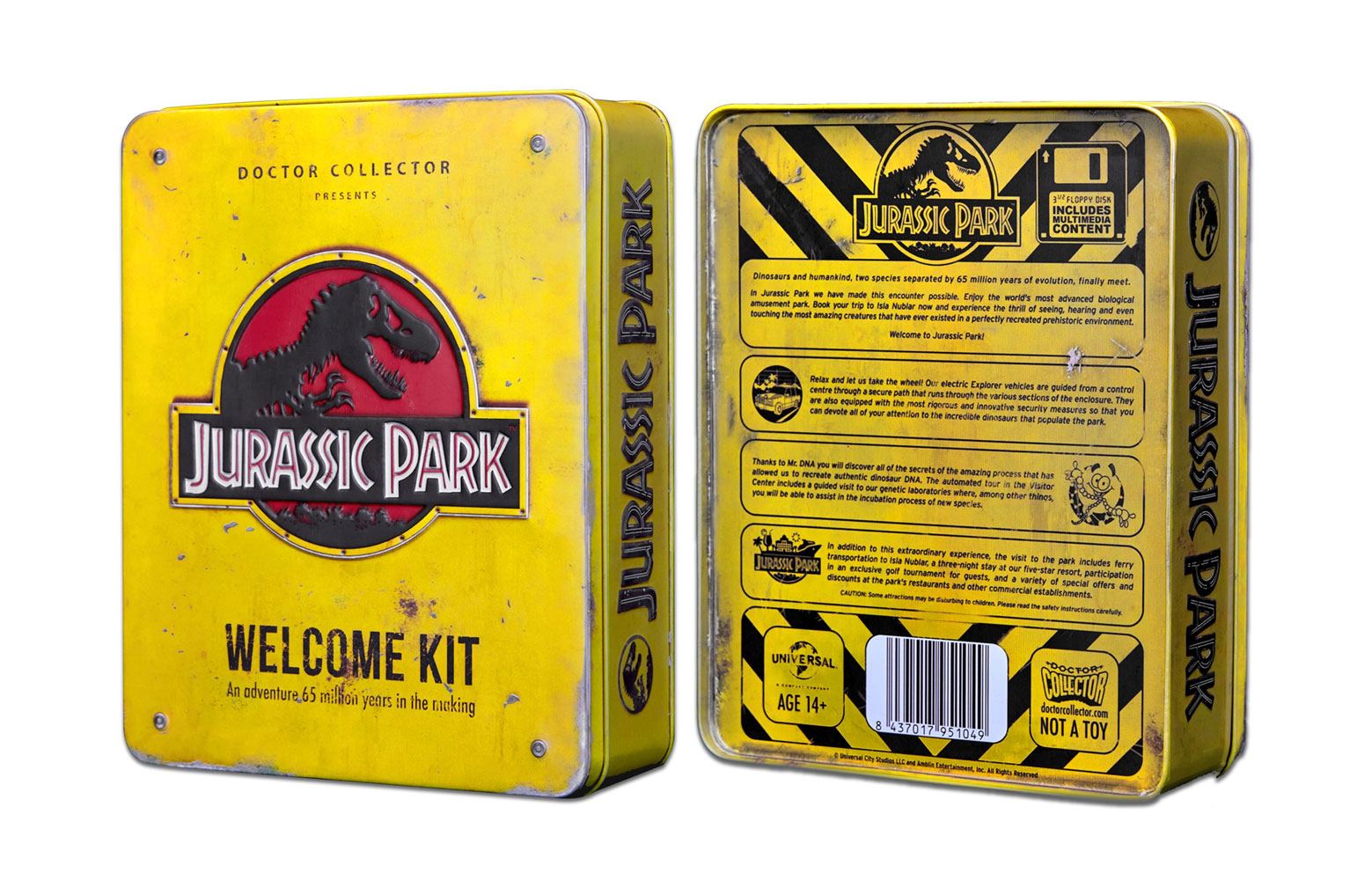 Jurassic Park kit de bienvenue edition collector