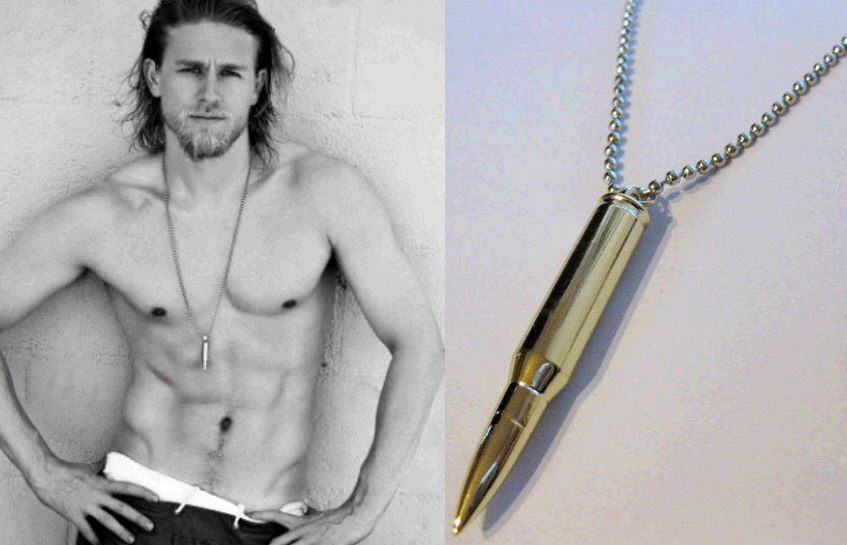 Pendentif balle porté par Jax Teller dans la série Sons of anarchy