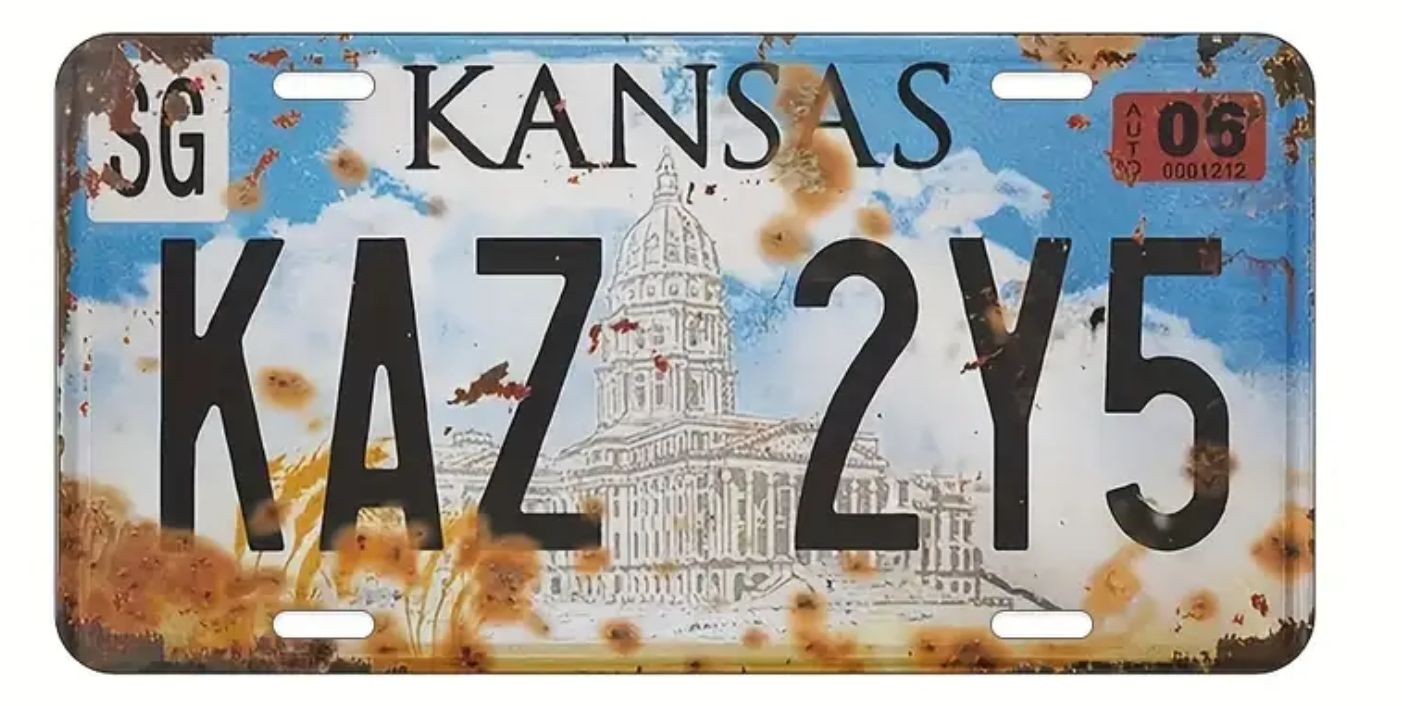 plaque-chevy-impala-dean-et-sam