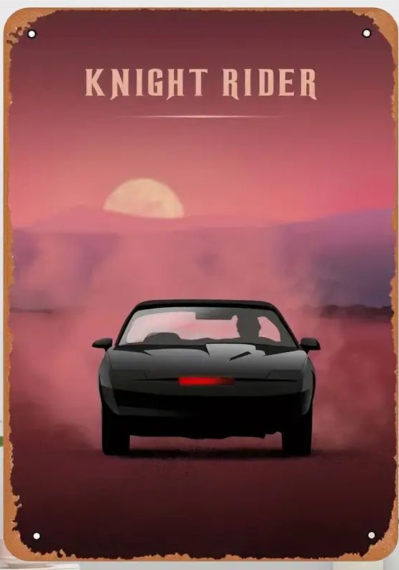plaque-metal-kitt-knight-rider-k2000