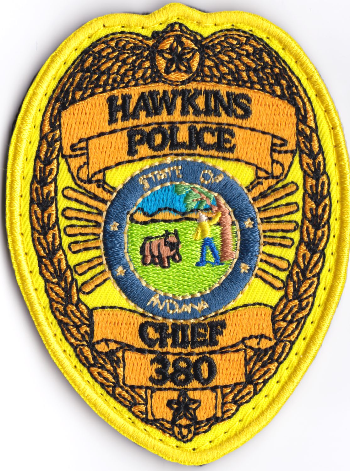 ecusson-badge-chef-hopper-stranger-things