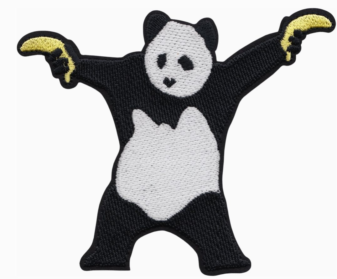 ecusson-officiel-banksy-panda-avec-bananes
