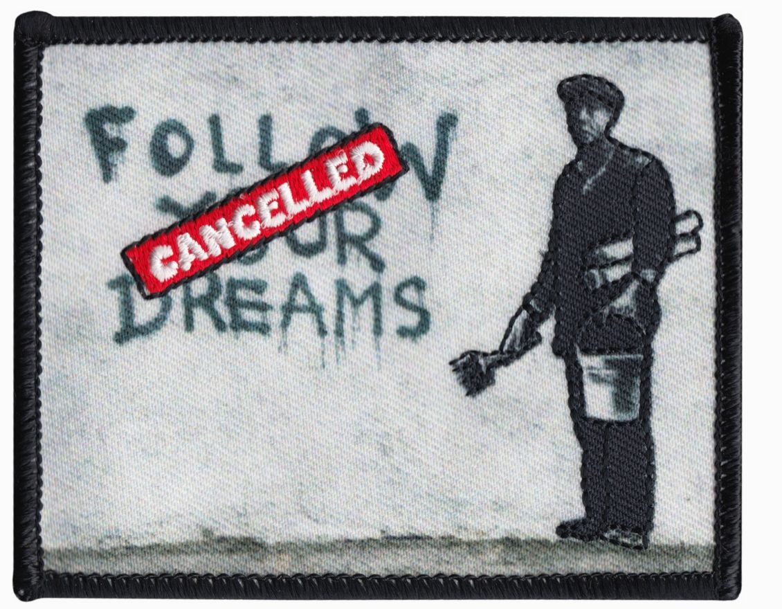 ecusson-officiel-banksy-follow-your-dreams