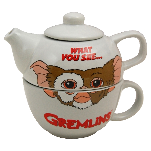 Theière et tasse gremlins officiel modèle gizmo et stripe