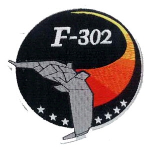 Ecusson des pilotes de F302 comme vu dans Stargate SG1